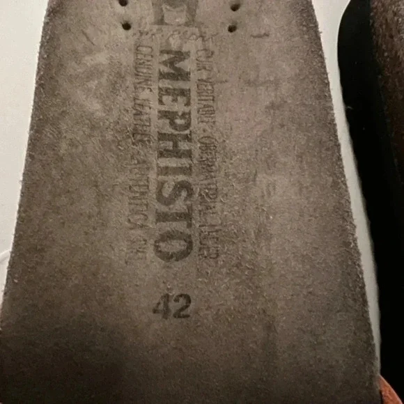 Mephisto Orange Sandal-Brand New-Size 42 - Picture 2 of 3